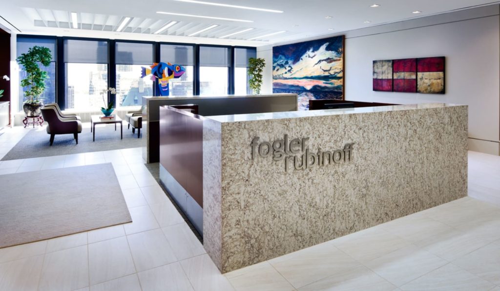 Foglers Reception Area